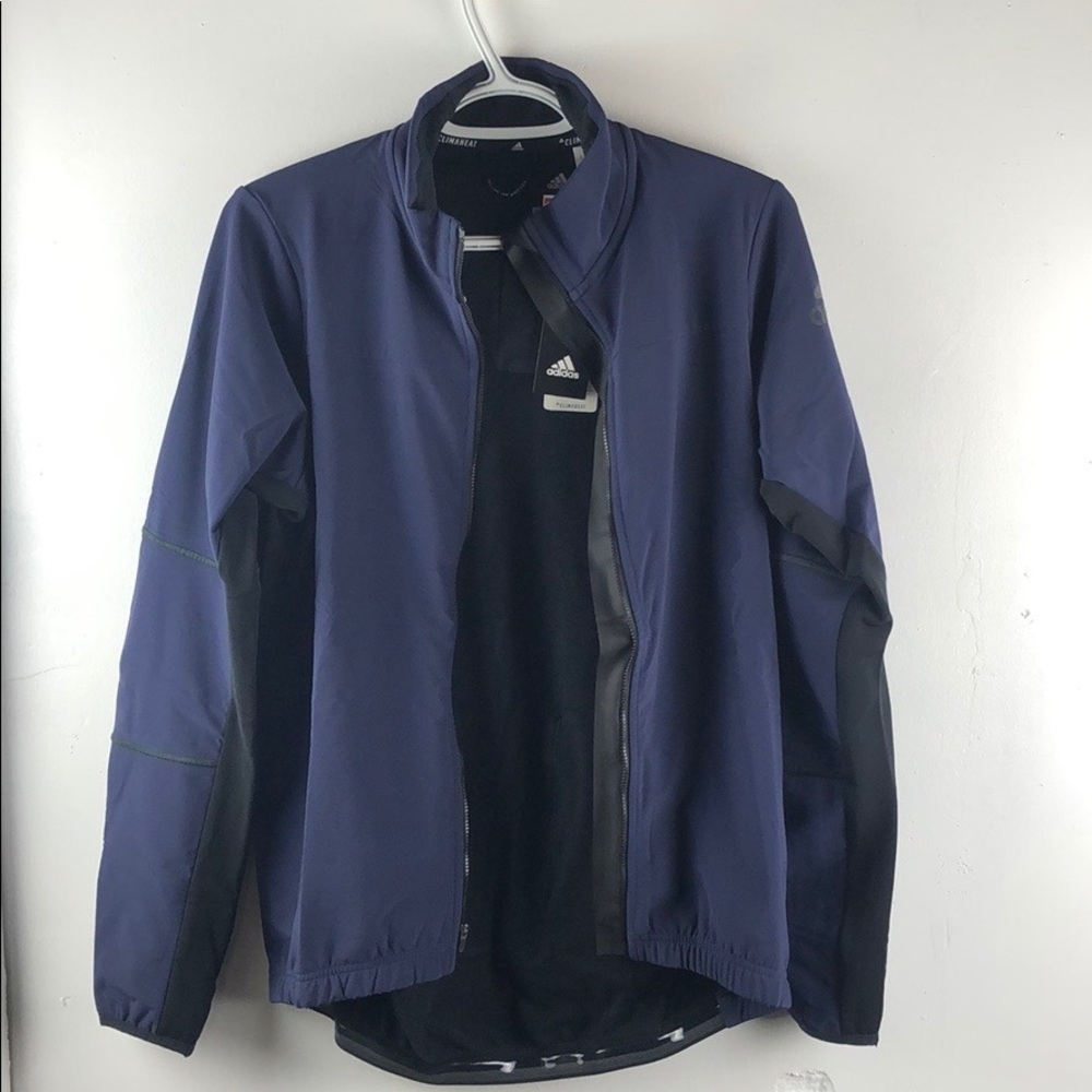 adidas Climaheat men’s Cycling Winter Jacket navy - Picture 5 of 16